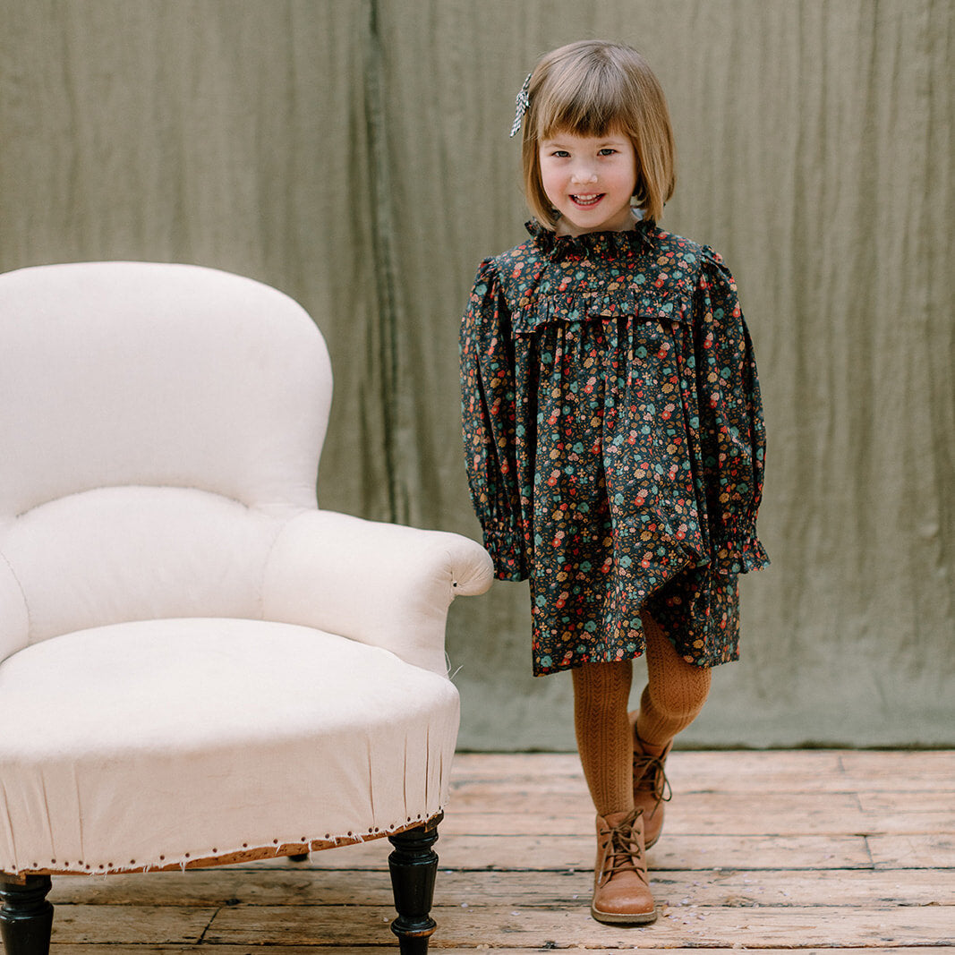 Nellie Quats Double Dutch Dress Vita Liberty Print
