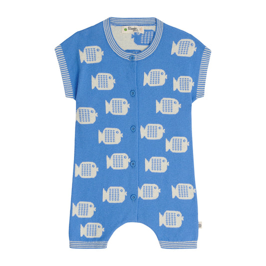 The Bonnie Mob Flipper Fish Shorty Playsuit
