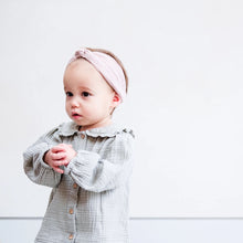 Load image into Gallery viewer, Mimi &amp; Lula Knot Baby Bando in pink for babies and toddlers