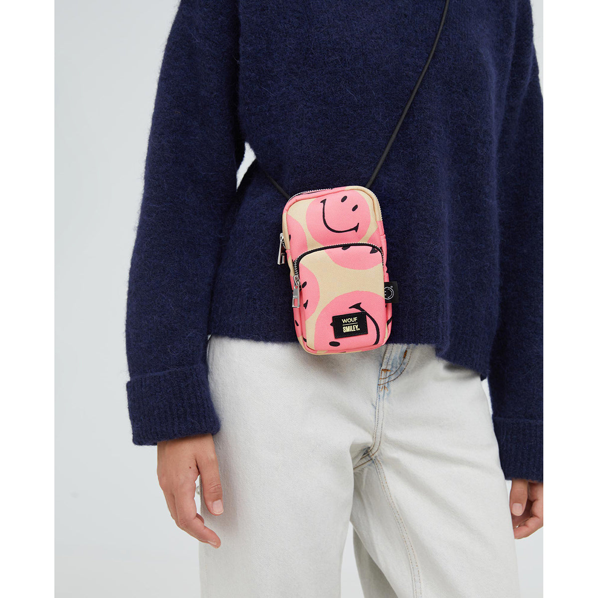 Wouf Smiley® Crossbody Phone Bag