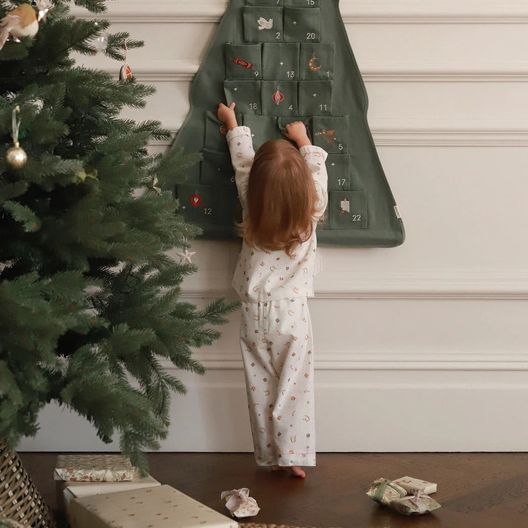 cotton flannel Avery Row Nutcracker Girls Pyjamas for toddlers and kids/children