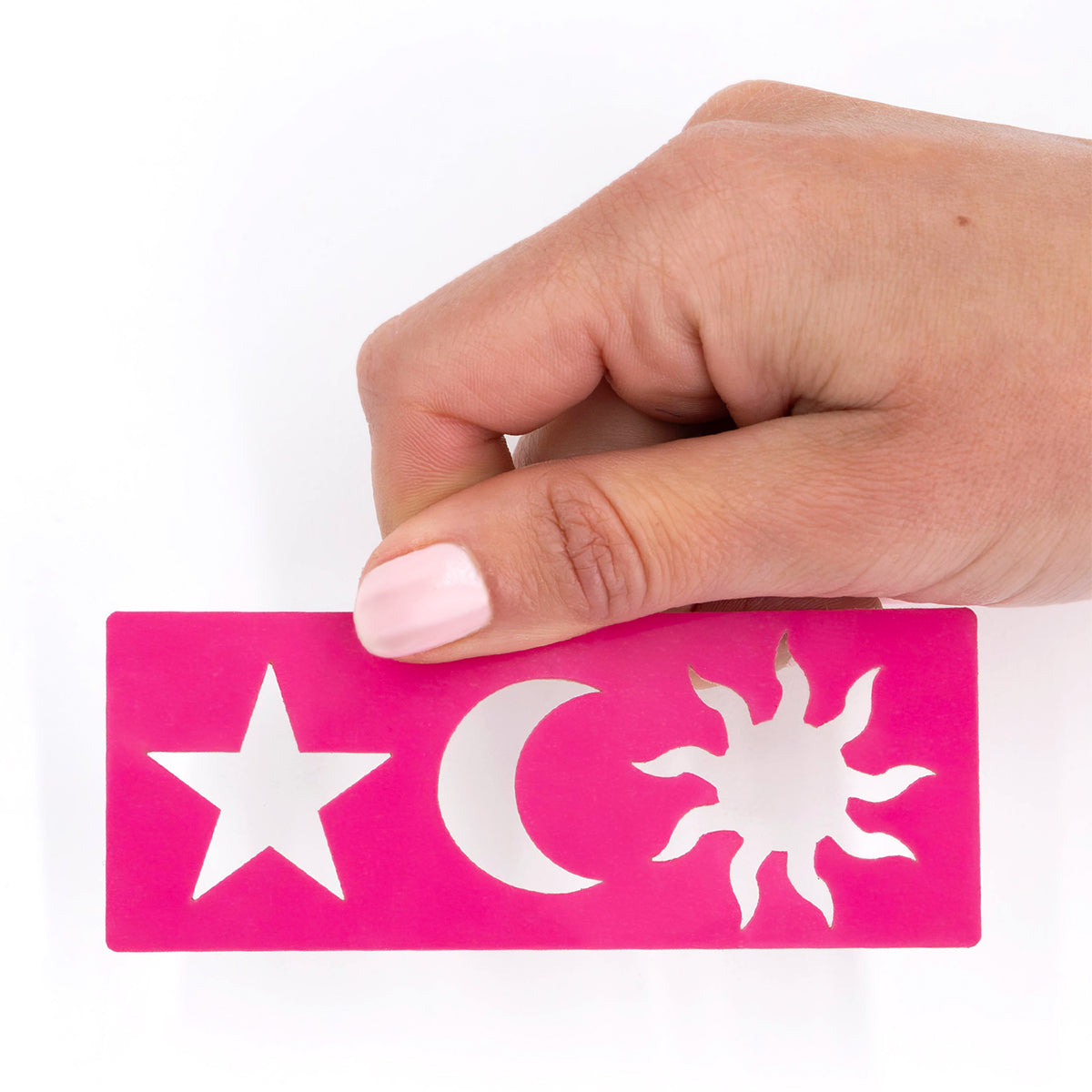 Si Si La Paillette Cosmic Stencil glitter tattoo