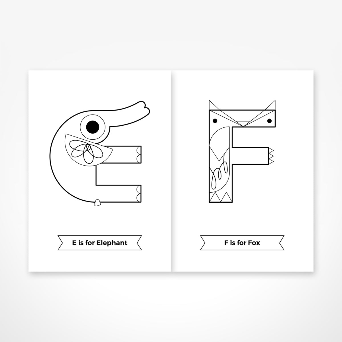 The Jam Tart Alphabet Colouring Book