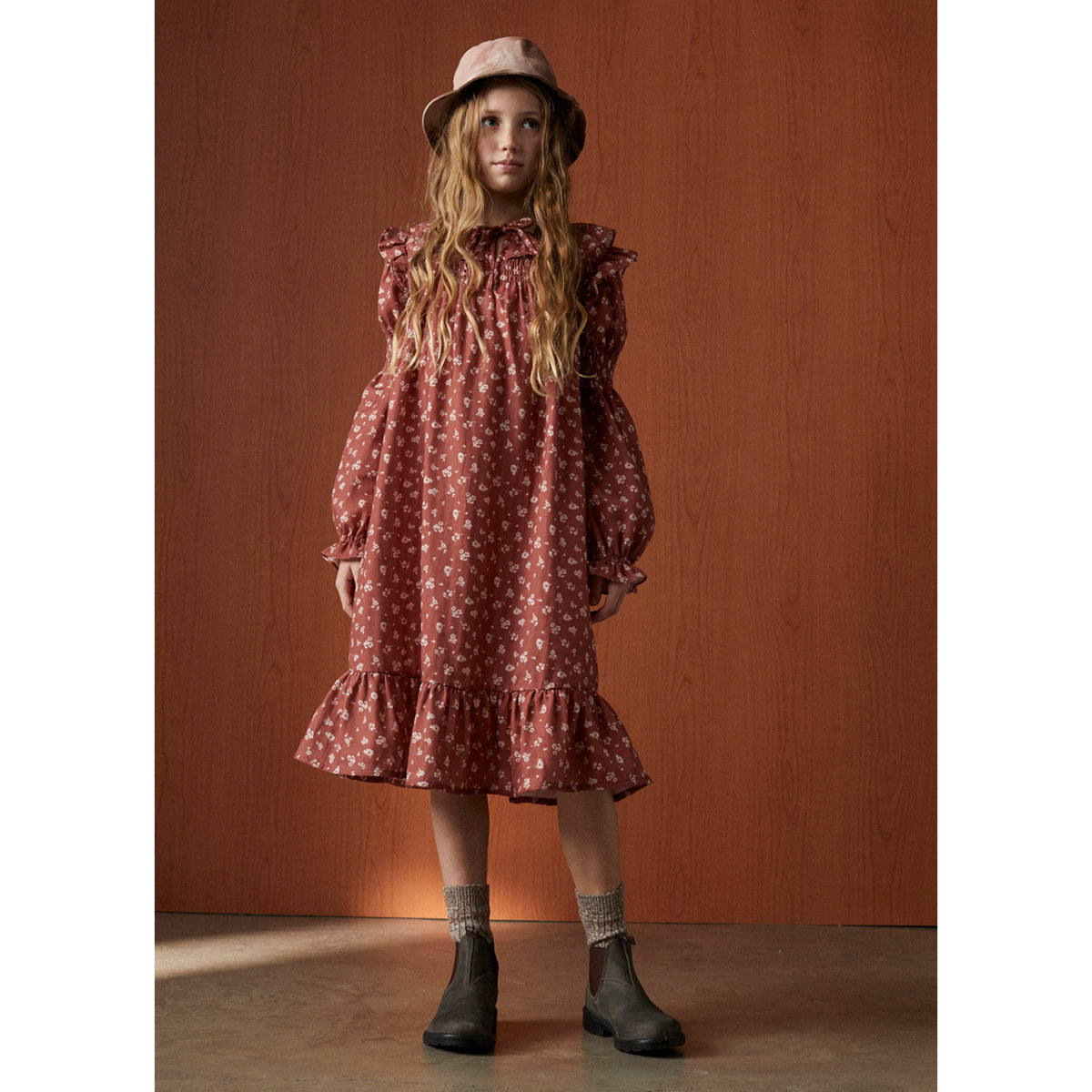 The New Society Barbara Dress for girls