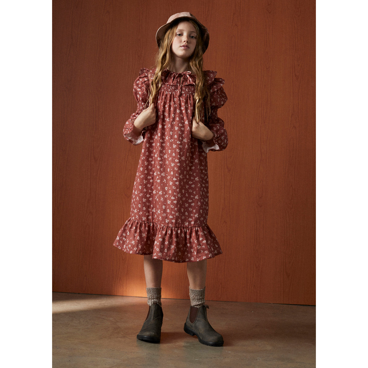 The New Society Barbara midi Dress