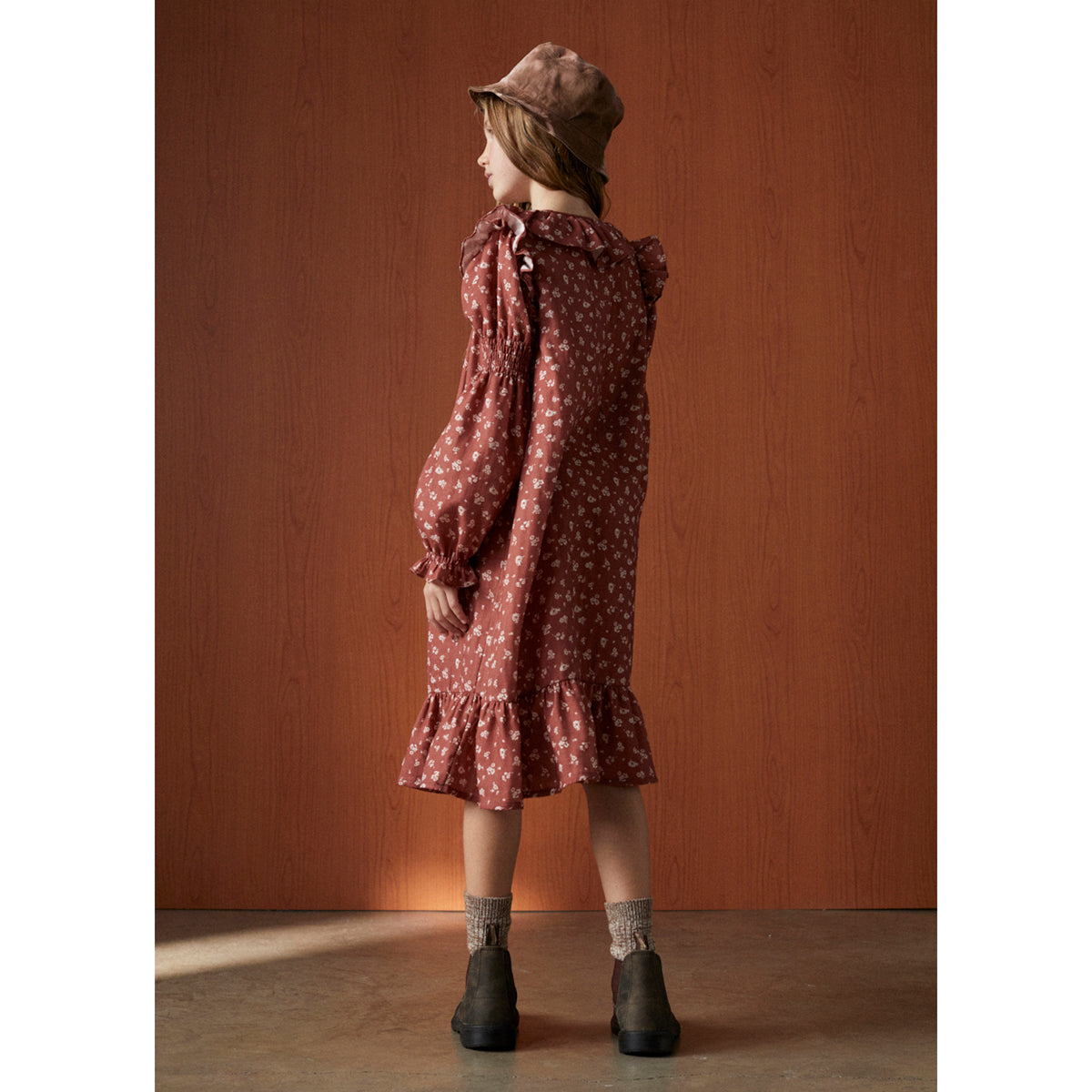 The New Society Barbara Dress long sleeves