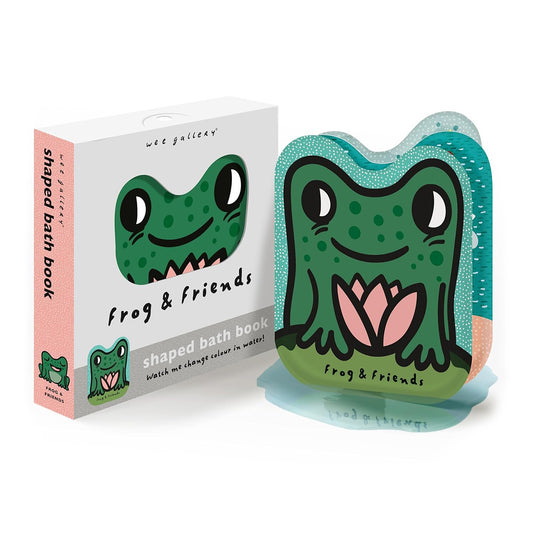 Wee Gallery Bath Book - Frog & Friends