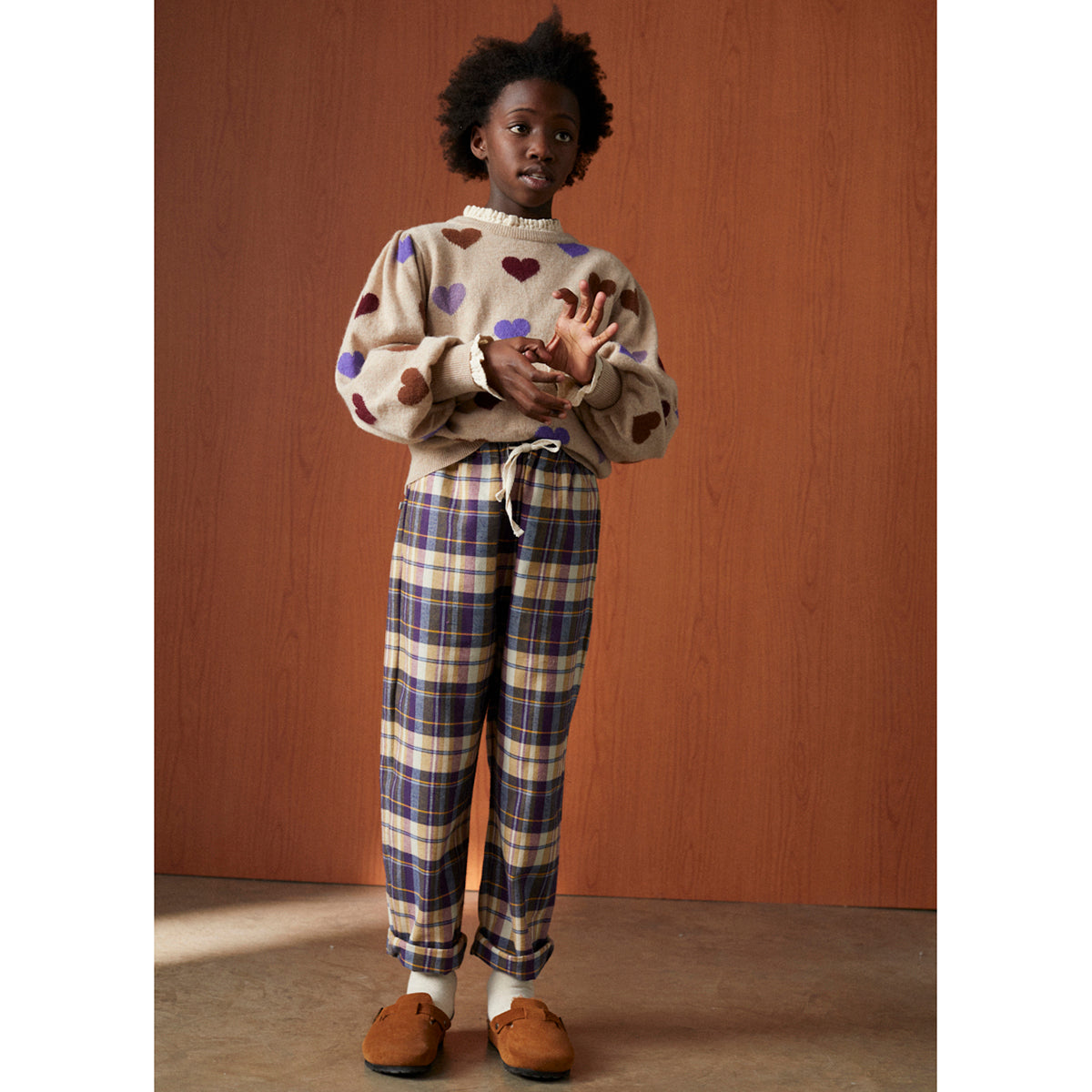 The New Society Jumper with ribbed details