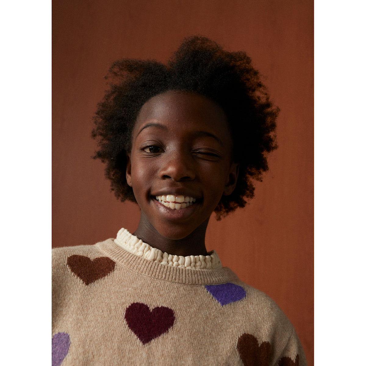The New Society Hearts Jumper