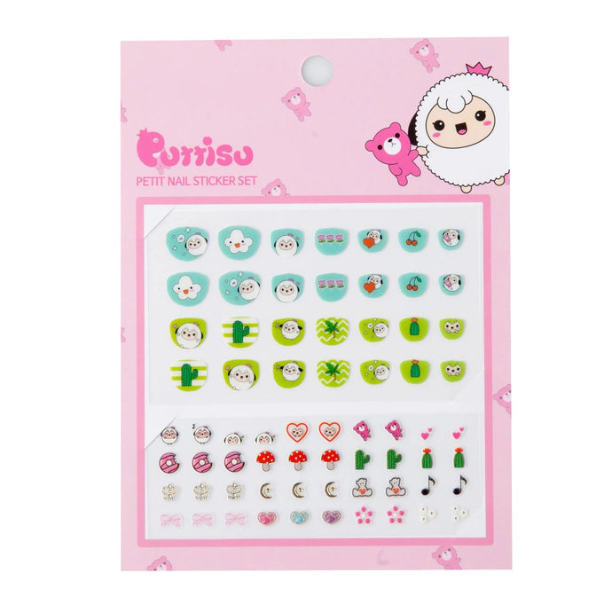 Puttisu Petit Nail Sticker Set Deluxe 03 Mint Limeade