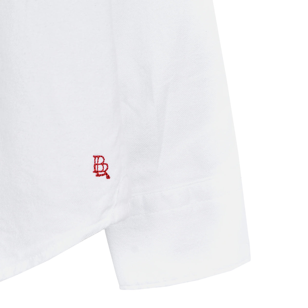 long-sleeved cotton ganix shirt in white with a shirt collar from bellerose for toddlers, kids/children and teens/teenagers