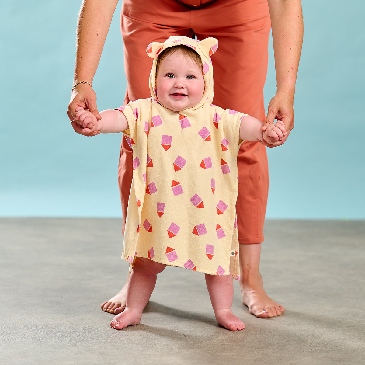 The Bonnie Mob Surfer Hooded Towelling Robe for newborns/babies and toddlers