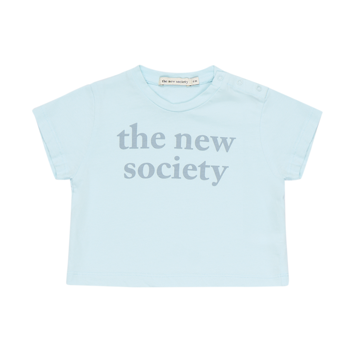The New Society Logo Print Baby Tee