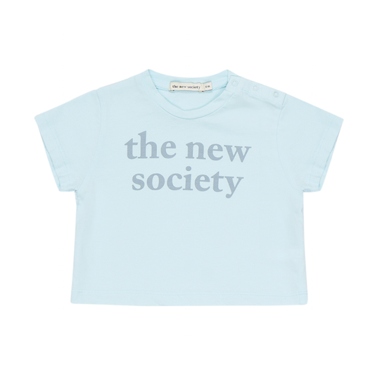 The New Society Logo Print Baby Tee