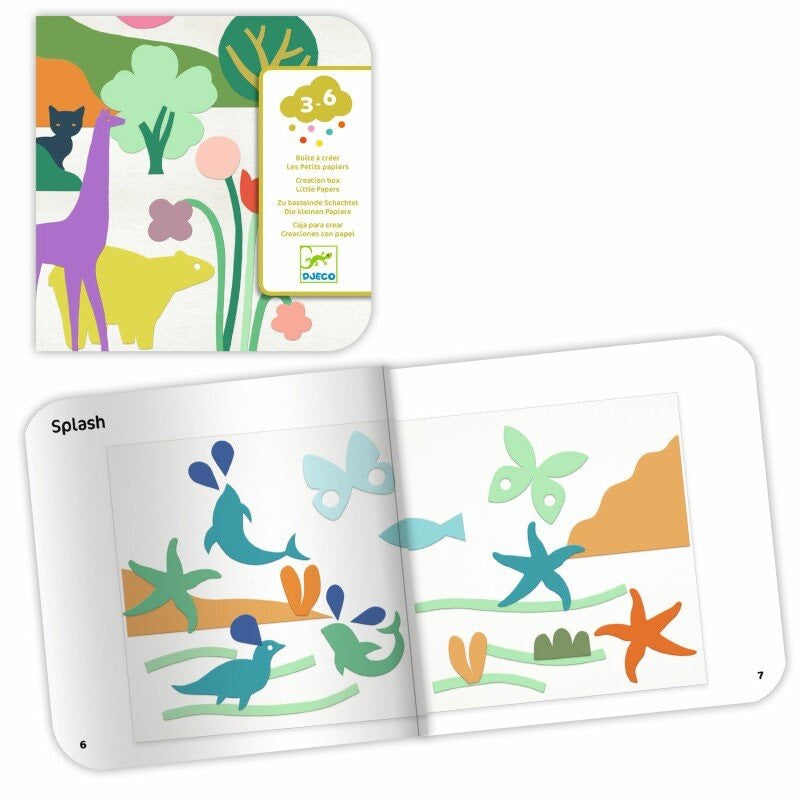 Djeco Creation Box Kit - Little Papers