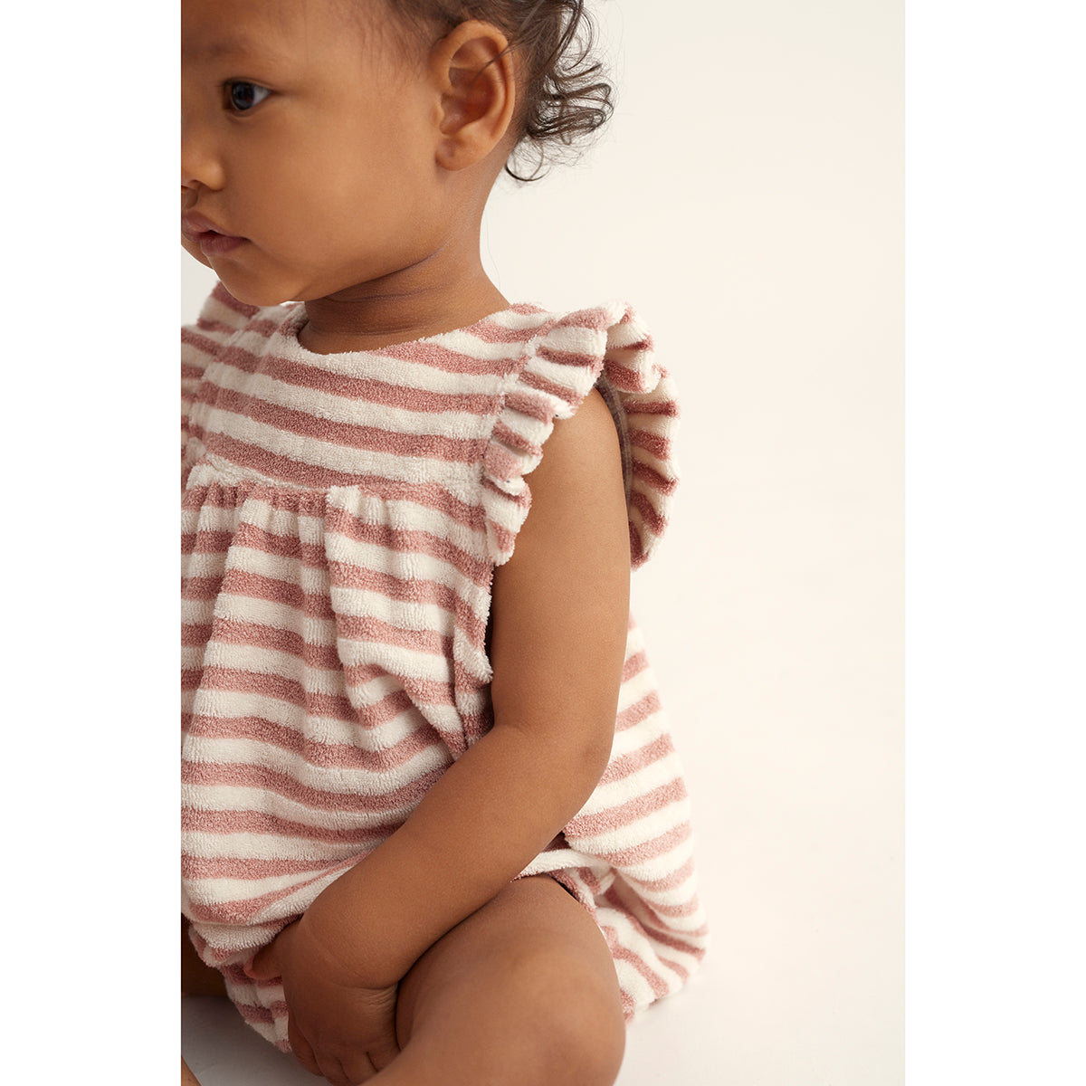 Cozmo Carol Towelling Romper for babies and toddlers