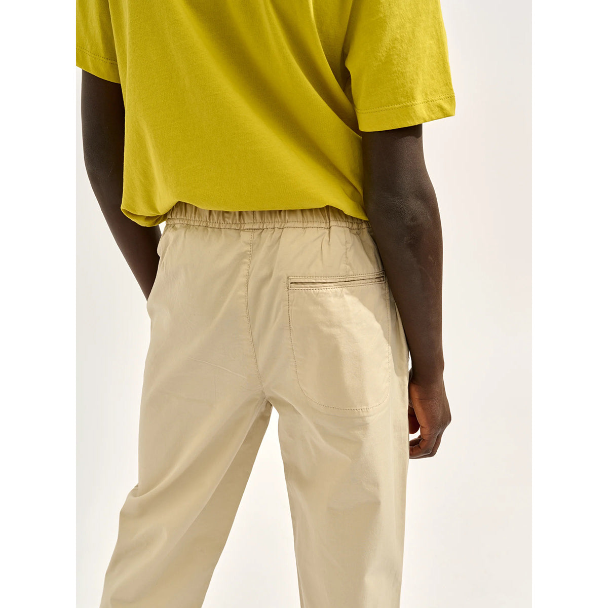 pharel pants/trousers with a premium twill in a light stretch cotton blend from bellerose for kids/children and teens/teenagers
