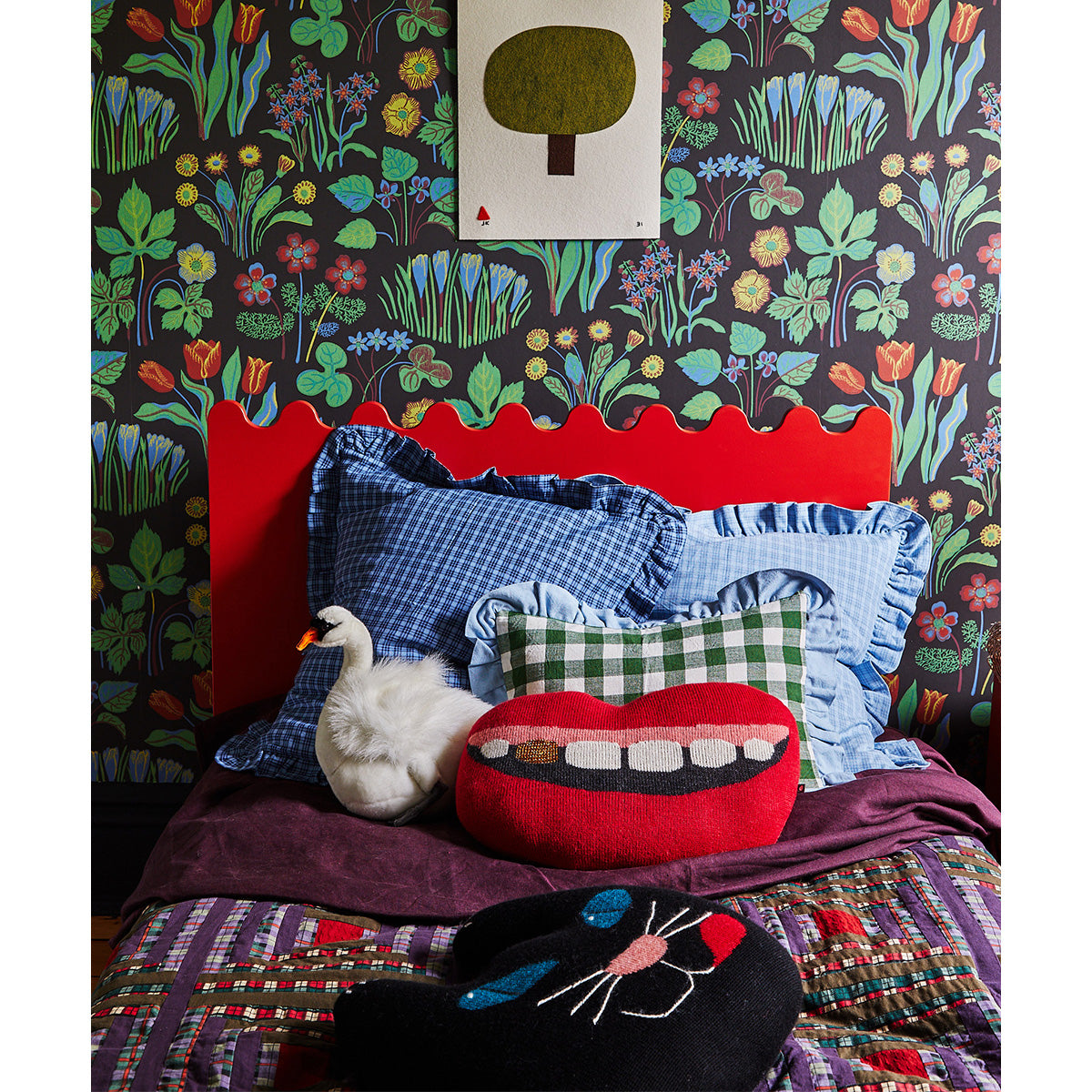 OEUF be good Moss Twin Bed