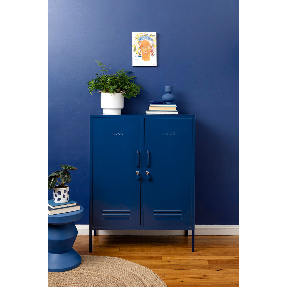 Mustard Made The Midi in Navy