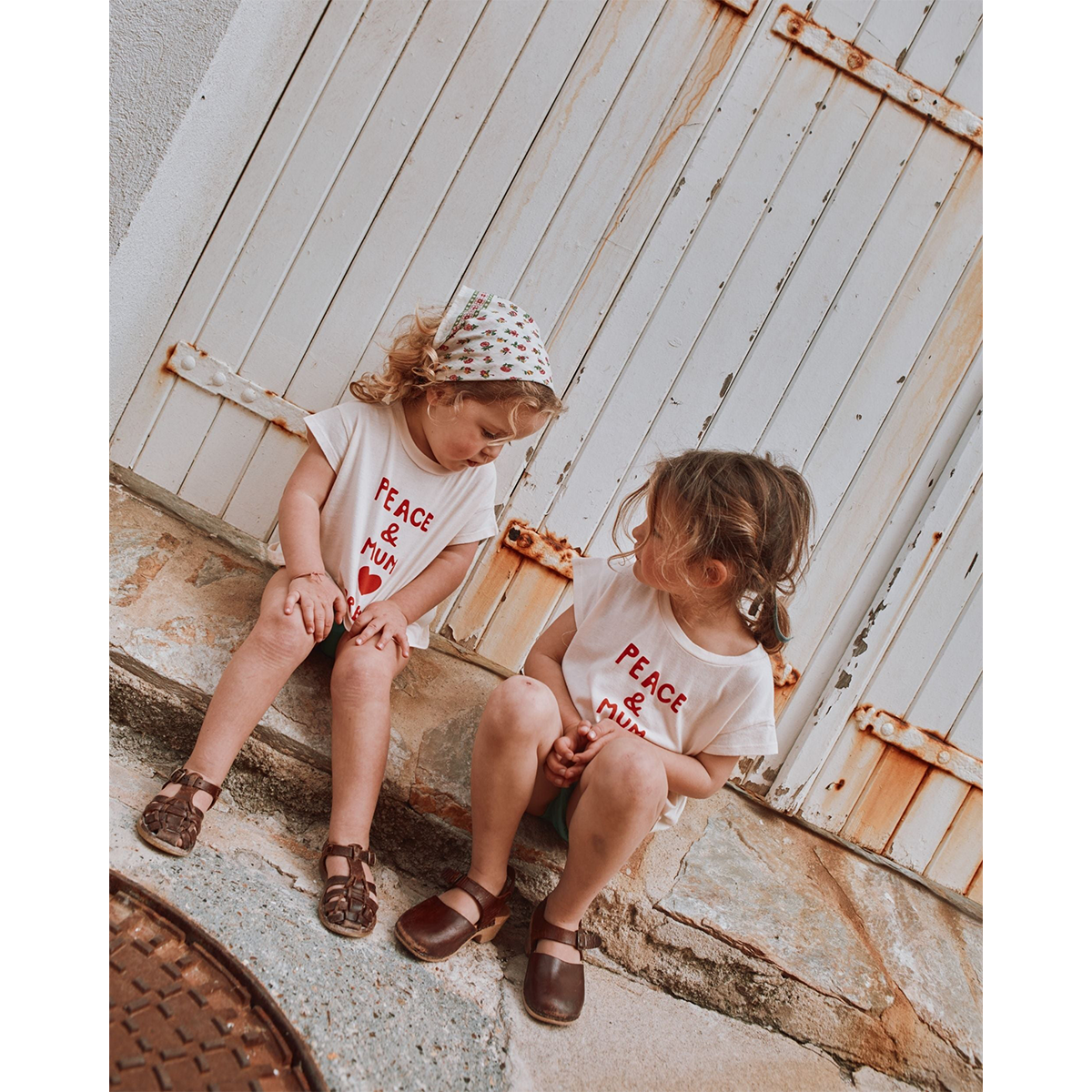 Emile Et Ida Mother Day Tee with front print for babies, toddlers and kids/children