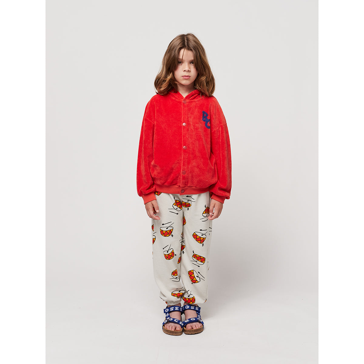 Bobo Choses Play The Drum All Over Jogging Trousers for toddlers, kids/children and tweens