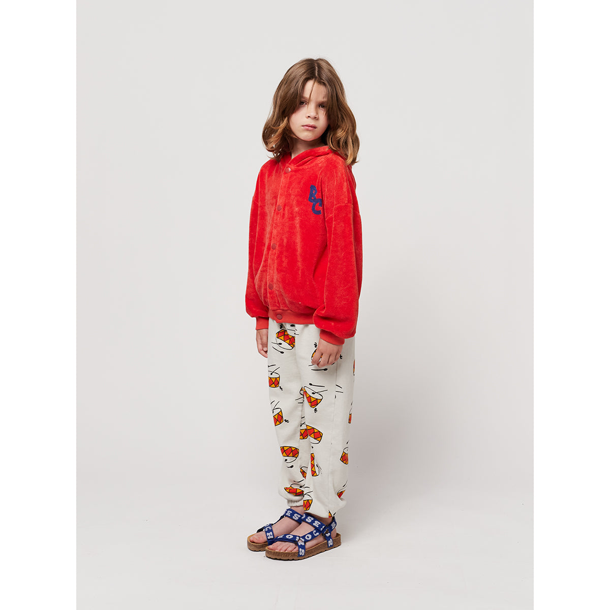 Bobo Choses Play The Drum All Over Jogging Trousers for toddlers, kids/children and tweens