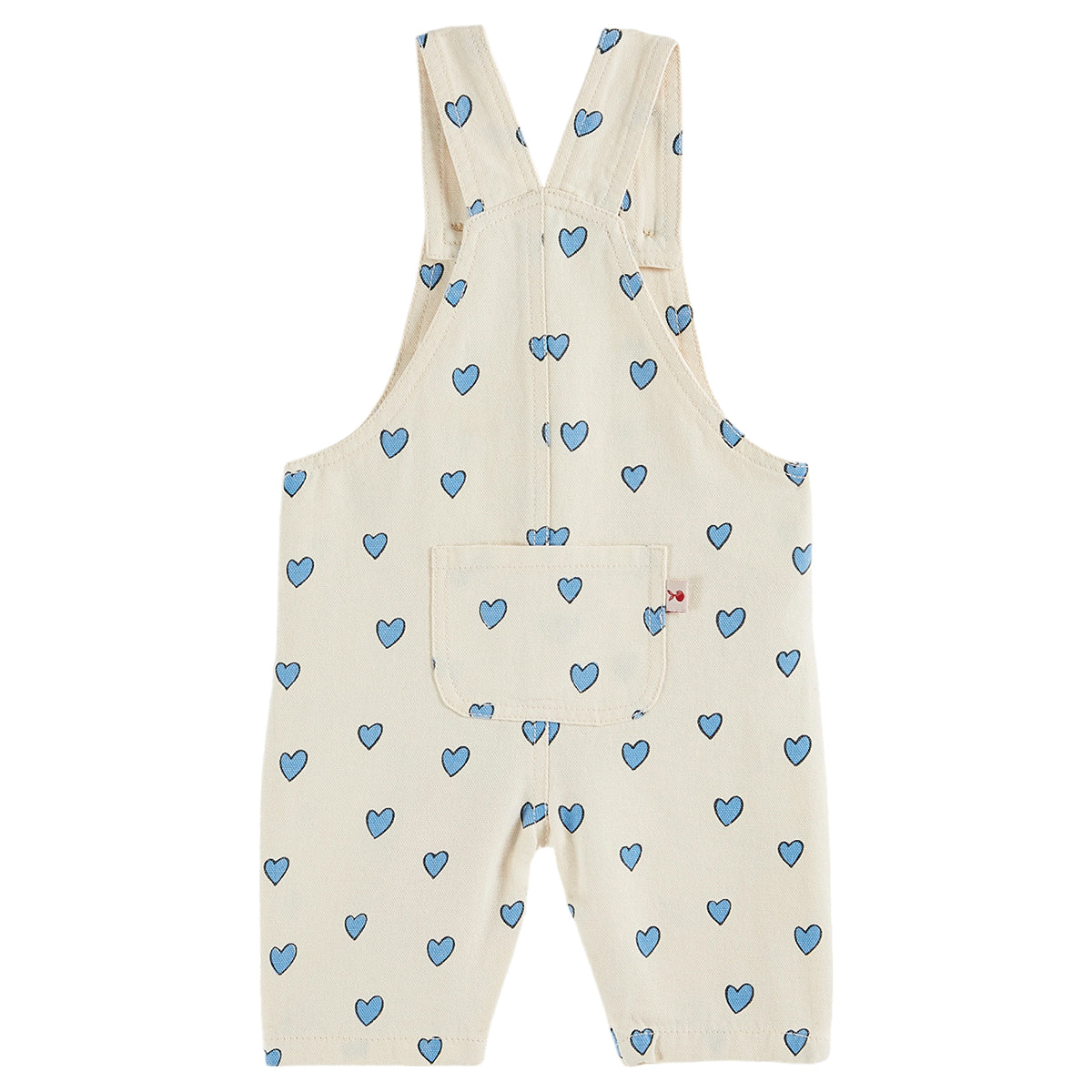 Emile Et Ida Heart Baby Overalls for babies and toddlers