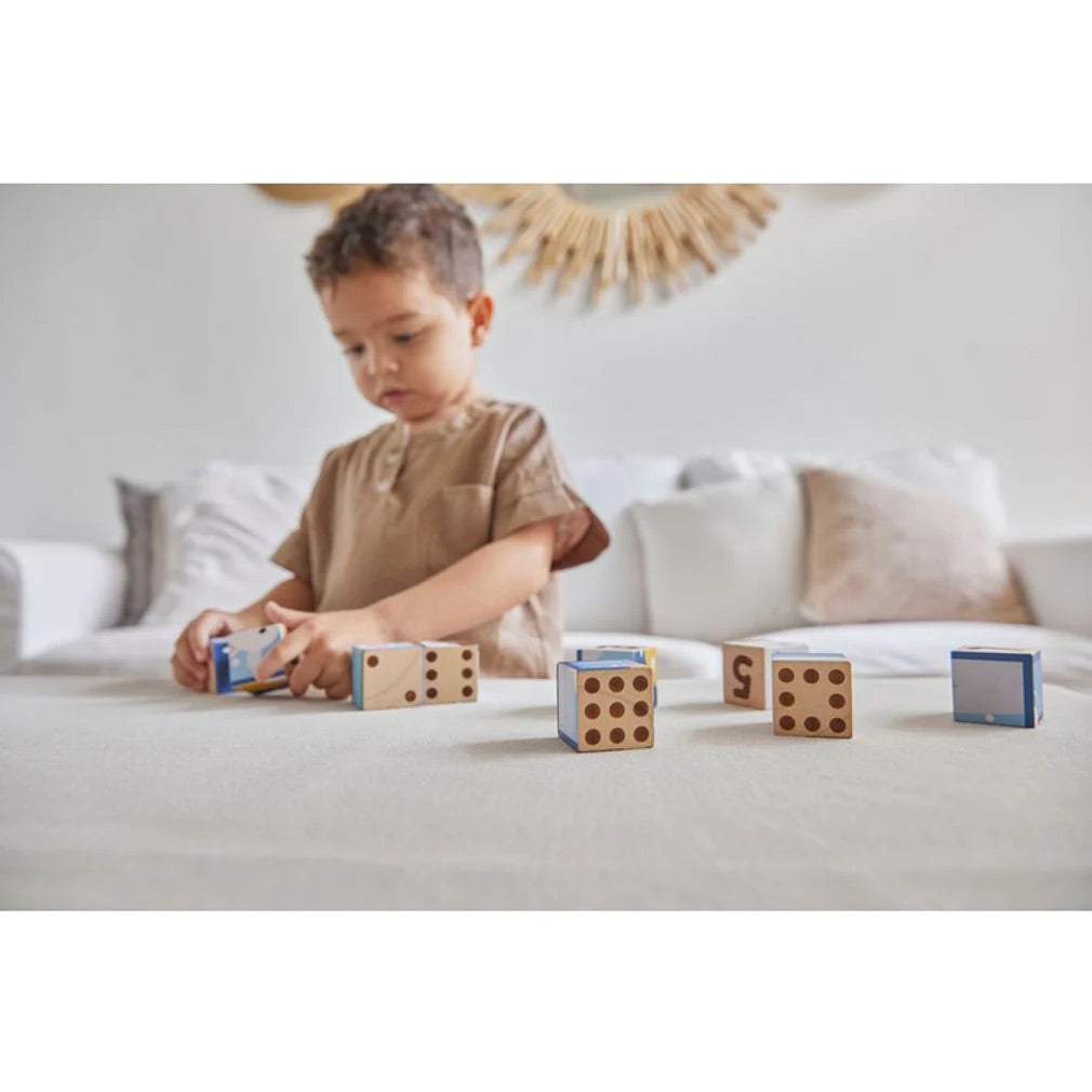 Plan Toys Puzzle Cube Game for toddlers