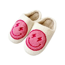 Load image into Gallery viewer, Malibu Sugar Happy Face Slippers