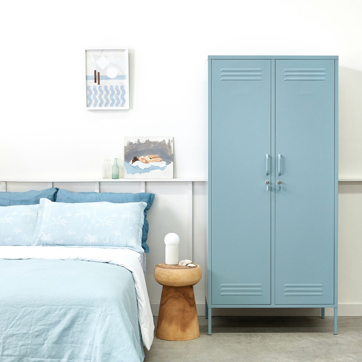 Mustard Made The Twinny Locker in Ocean/Blue