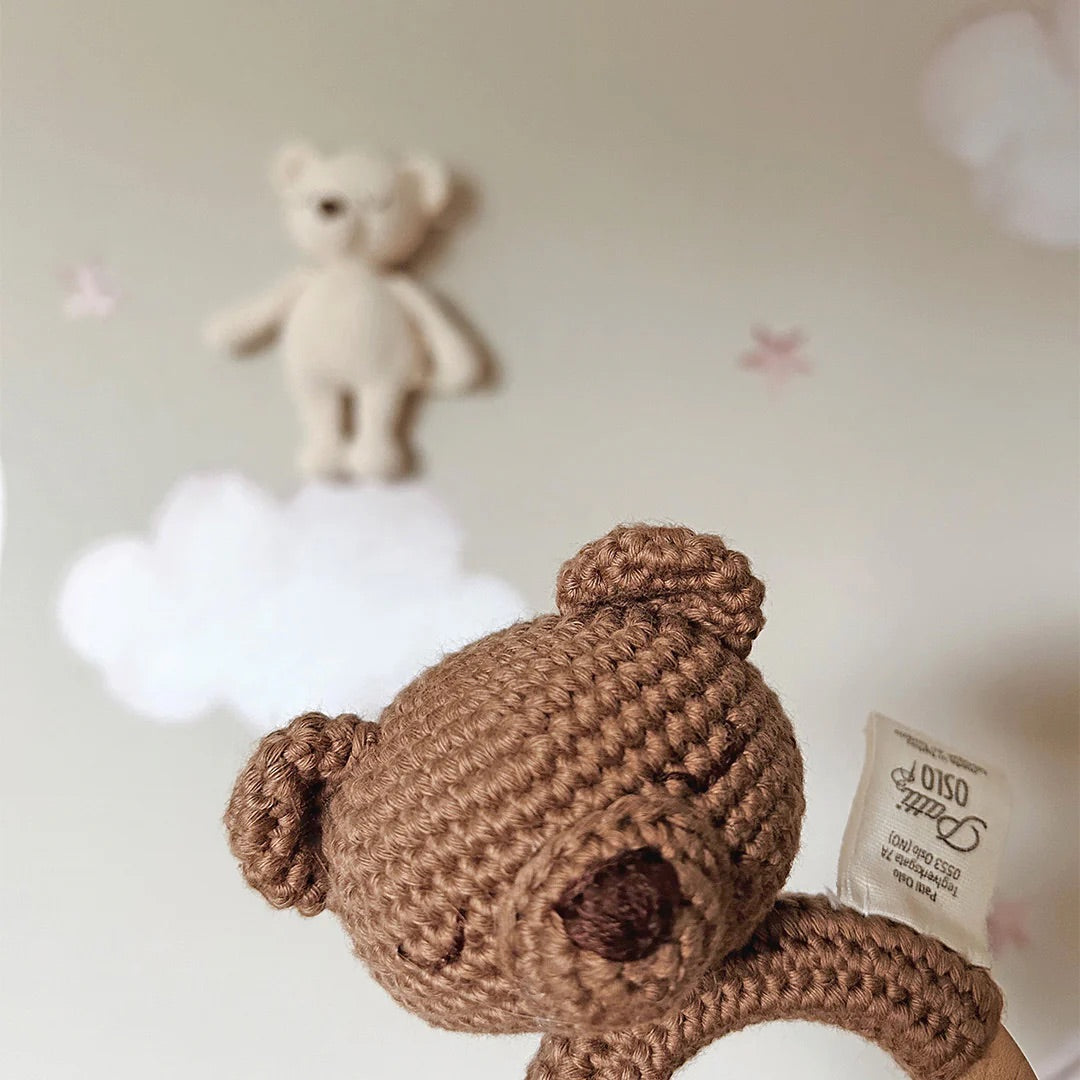 Patti Oslo Bo The Bear Teething Ring or babies