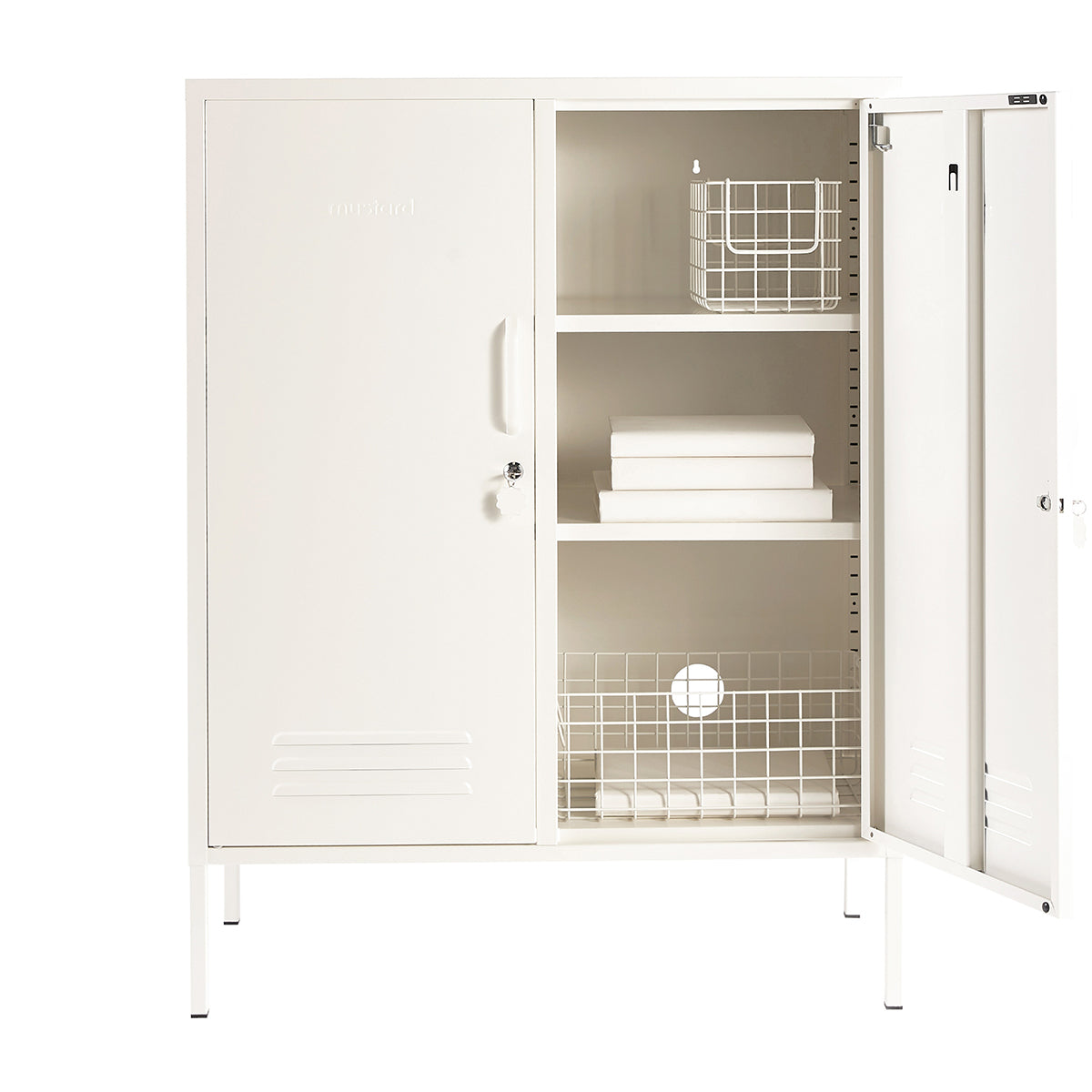 Mustard Made The Midi in Chalk/White