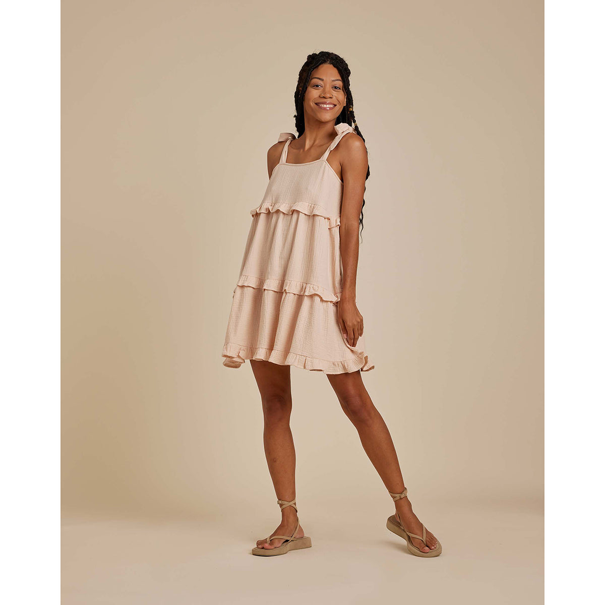 Rylee + Cru Ruffled Swing Dress for womens
