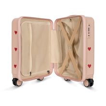 Load image into Gallery viewer, Konges Sløjd Travel Suitcase with hearts