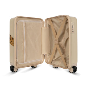 Konges Sløjd Travel Suitcase with tiger print