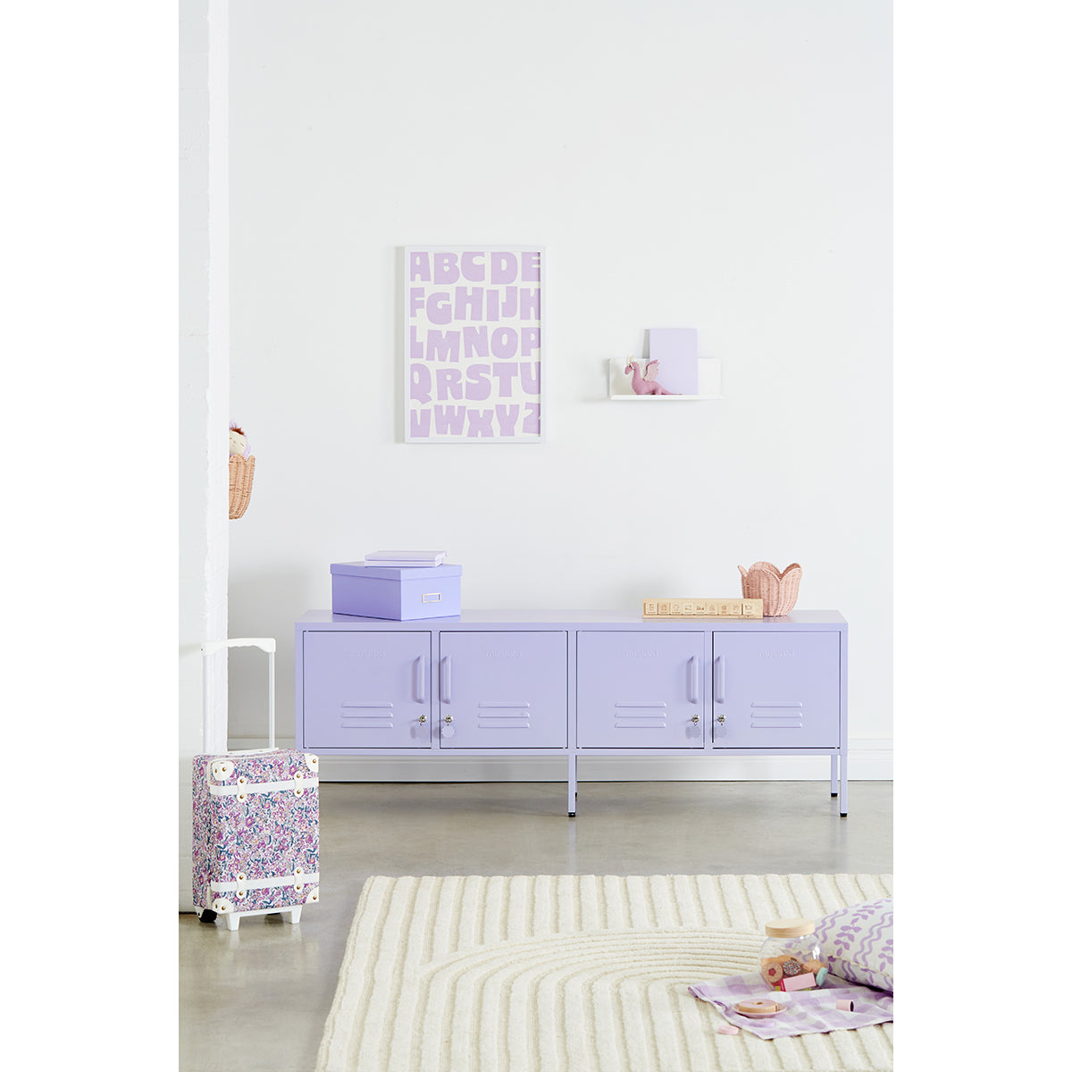 Mustard Made The Standard Locker in Lilac