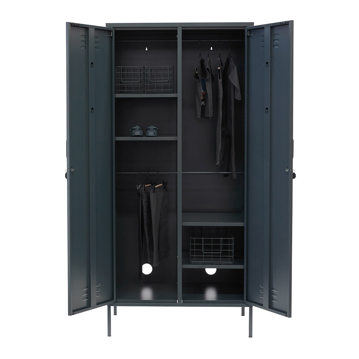 Mustard Made The Twinny Locker in Slate