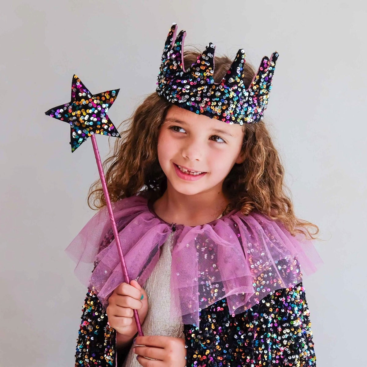 Mimi & Lula Dazzle Sequin Witch Wand