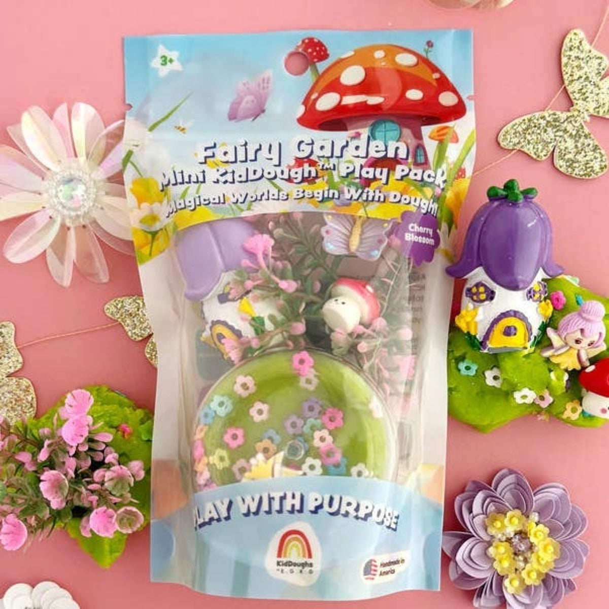 Fairy Garden Mini KidDough Play Kit