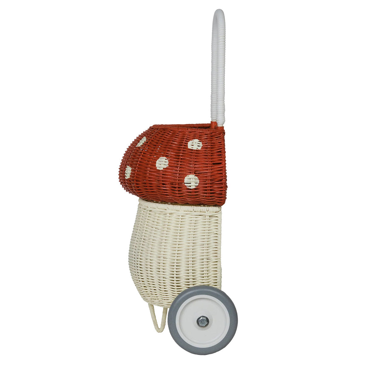Olli Ella Rattan Mushroom Luggy for toddlers and kids/children
