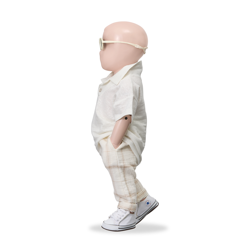 1+ In The Family Sandro Short Sleeve Polo for toddlers