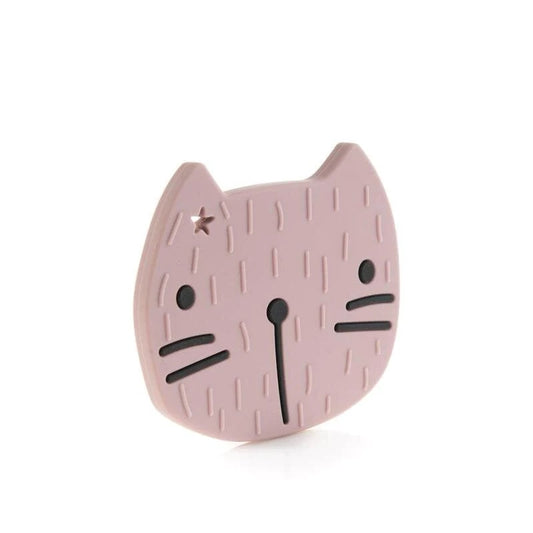 The Cotton Cloud Animal Teether - Cat