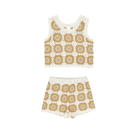 Rylee + Cru Crochet Tank Set