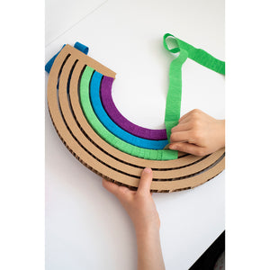 colourful rainbow diy for kids from koko cardboards