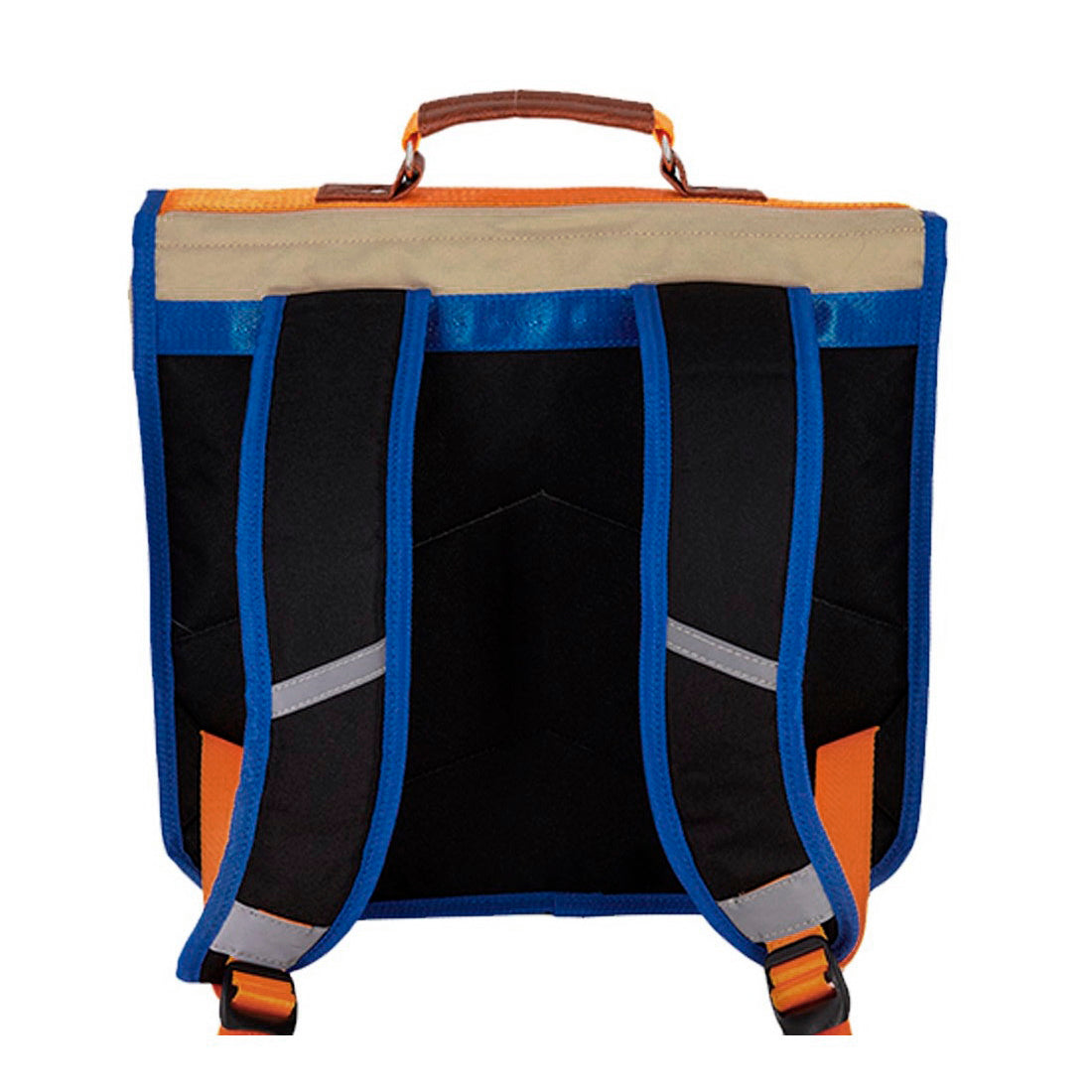 cartable petit (small school bag / satchel) with clasps, pockets, adjustable straps and top grab handle for children, kids from Leçons de Choses