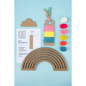 diy rainbow for kids from koko cardboards