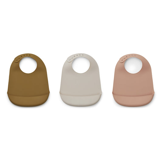 Liewood Maru Silicone Bib 3-Pack
