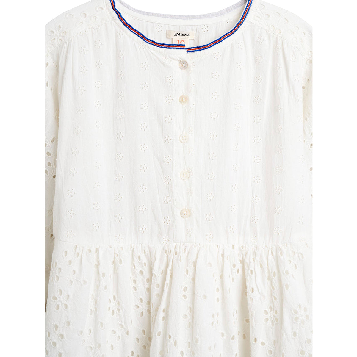 Schiffli midi dress from bellerose for kids