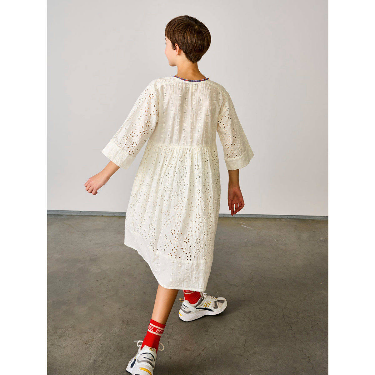 hoboes dress in white from bellerose for kids