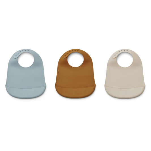 Liewood Maru Silicone Bib 3-Pack